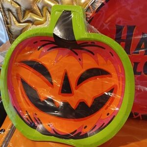 Halloween Party Supplies Set - Black and Orange
